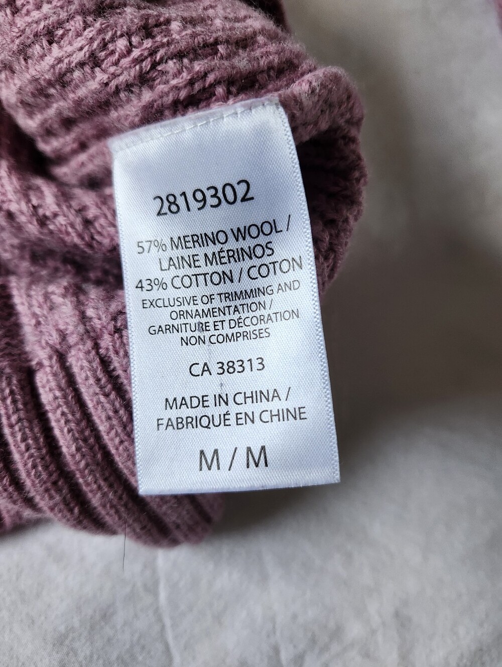 Kersh Merino Wool Cotton Blend Knit Sweater - Picture 5 of 9